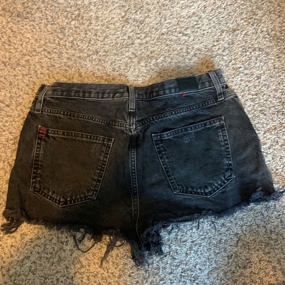 BDG Girlfriend Denim Shorts Black Cut‎ Off Jean Shorts - Picture 4 of 5